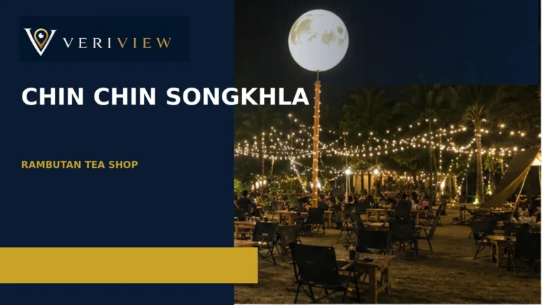 Chin Chin Songkhla: Kedai Teh Rambutan di Depan Universitas Thaksin yang Ramai Sampai Tengah Malam