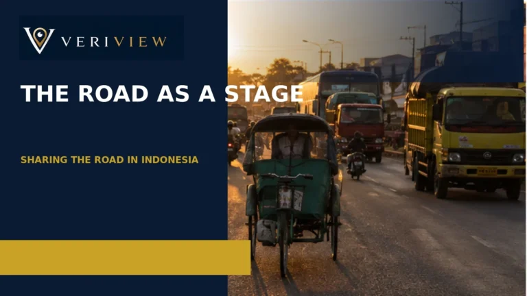 Sampul artikel Veriview tentang etika berbagi jalan di jalan raya Indonesia