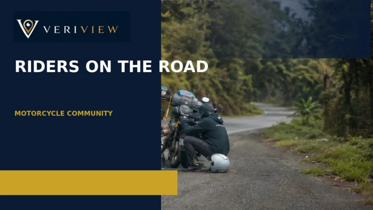 Sampul artikel Veriview tentang komunitas motor di jalan lintas Nusantara
