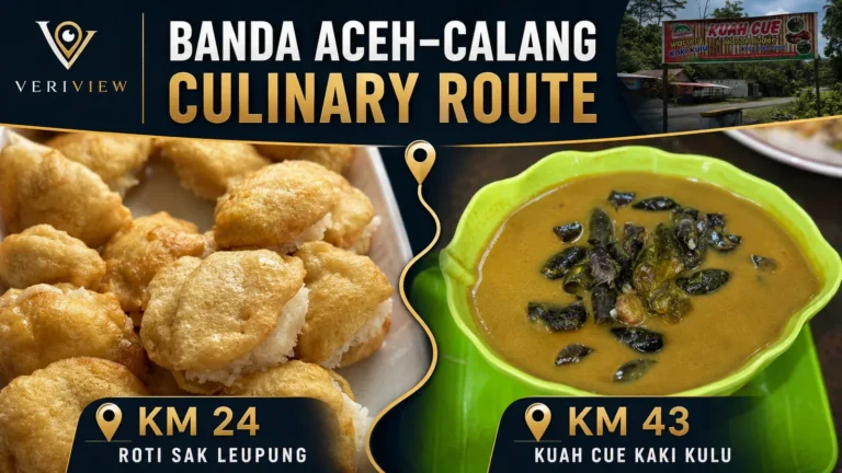 Rute kuliner Banda Aceh-Calang: roti sak Km 24 Leupung dan kuah cue Km 43 Lhoong