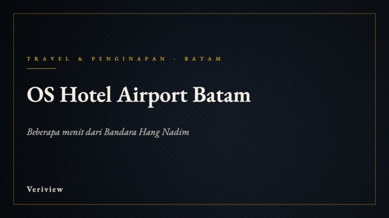 Sampul ulasan OS Hotel Airport Batam