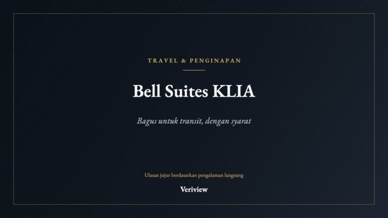 Sampul ulasan Bell Suites KLIA by Salaam Suites