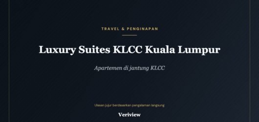 Review Luxury Suites KLCC Kuala Lumpur (Roam): Apartemen Lengkap di Jantung KLCC, Asal Anda Siap Mandiri