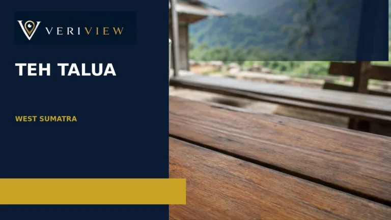 Sampul ulasan Veriview tentang teh talua di jalur lintas barat Sumatera