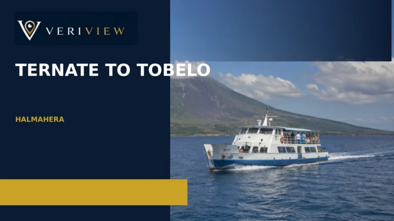 Sampul artikel Veriview tentang perjalanan dari Ternate menyeberang Halmahera sampai Tobelo